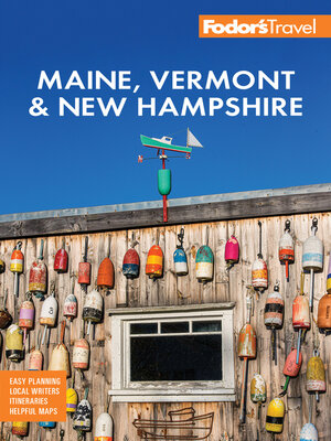 cover image of Fodor's Maine, Vermont & New Hampshire
